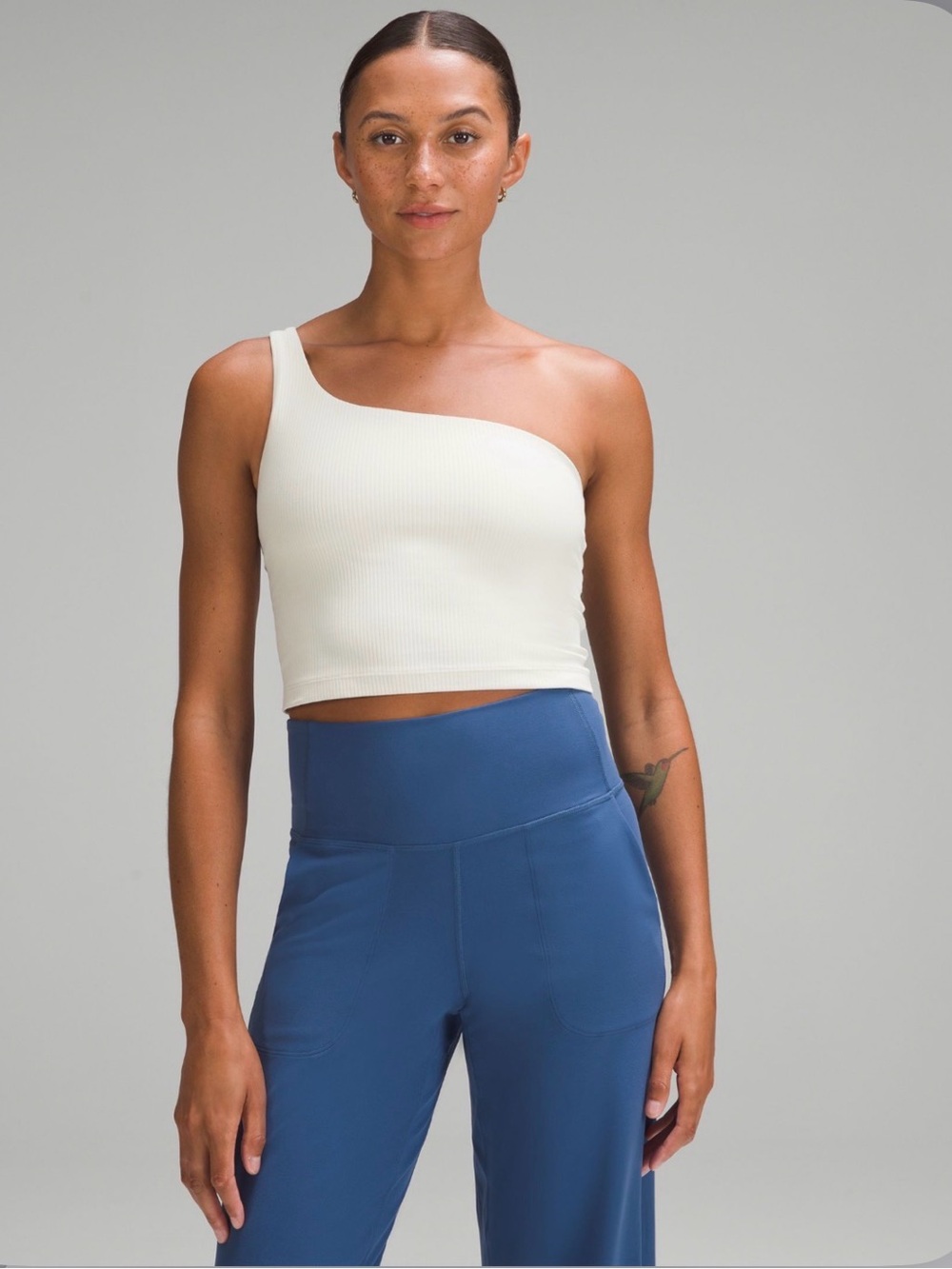 Lululemon Ribbed Nulu Asymmetrical Yoga Tank Top 6